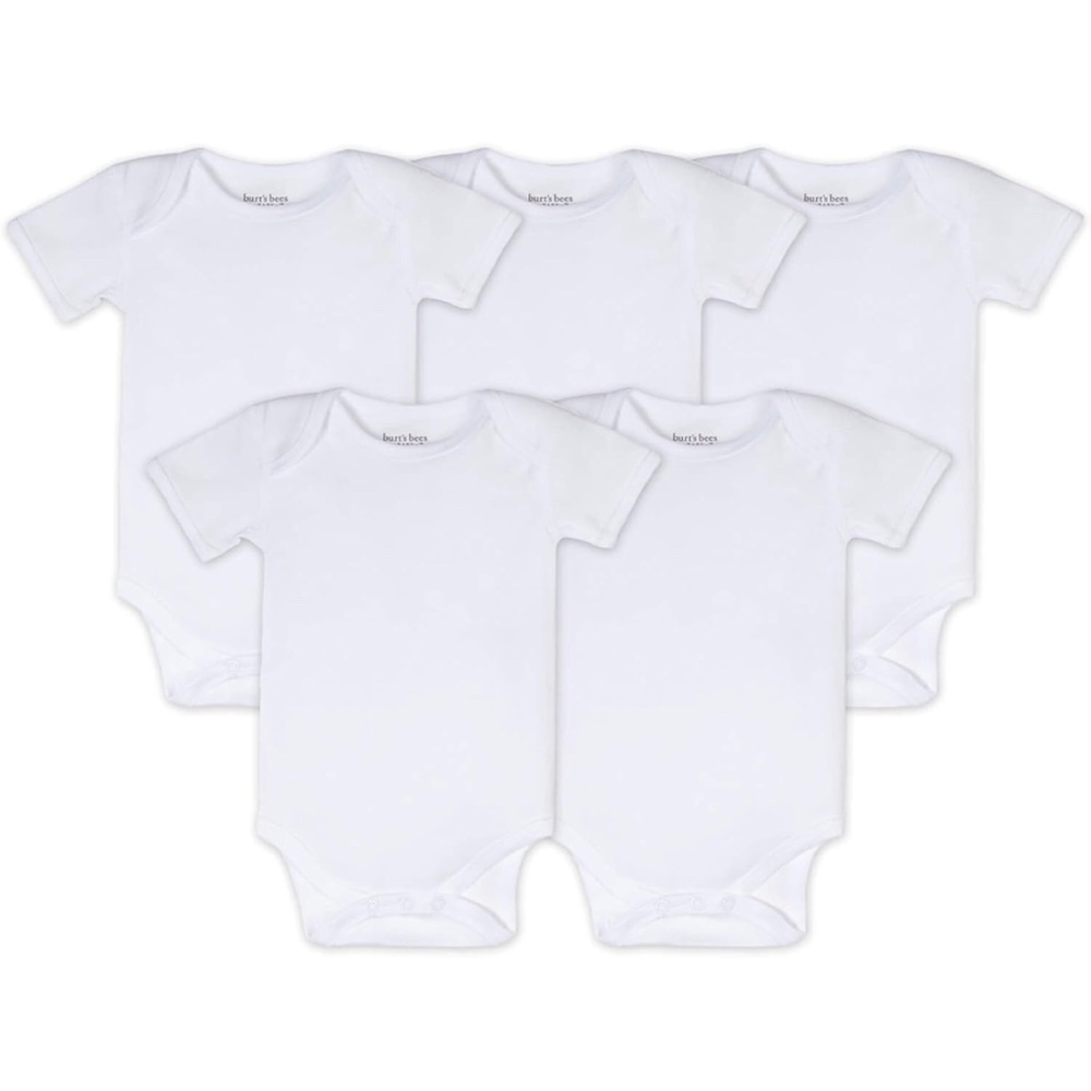 Unisex 5 Pack Bodysuits